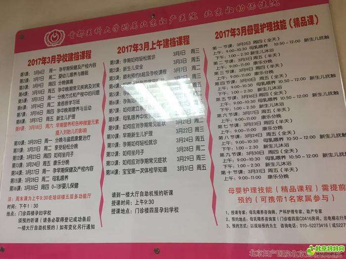 关于北京妇产医院（方式+时间+预约入口）！的信息