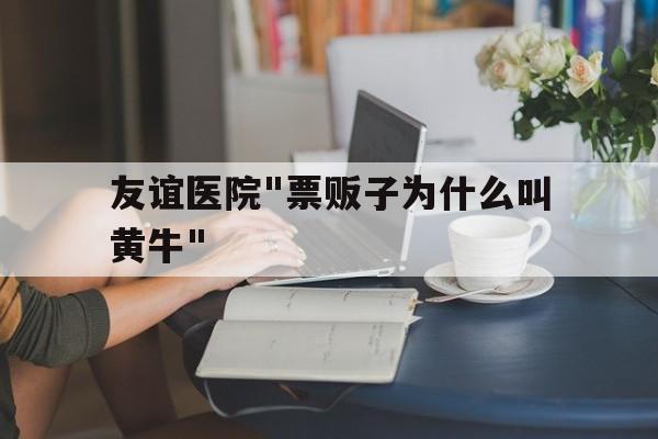 友谊医院"票贩子为什么叫黄牛"的简单介绍